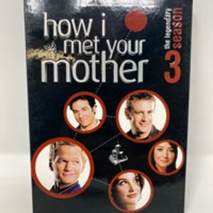 ✨💎3 for 9$💎✨ How I Met Your Mother: The Complete Season 3 Set with Slipcover